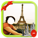 Paris tour selfie icon