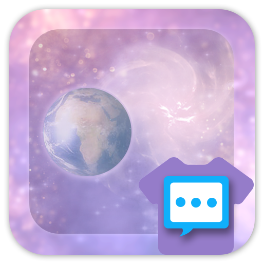 Little planet Next SMS skin logo