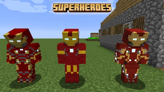 Superheroes Mod for MCPE