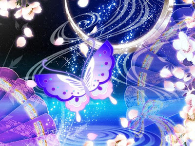 √ 幻想 的 綺麗 和風 蝶 イラスト 284594