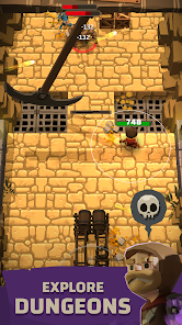 Captura de Pantalla 4 Dungero: Archero Roguelike RPG android