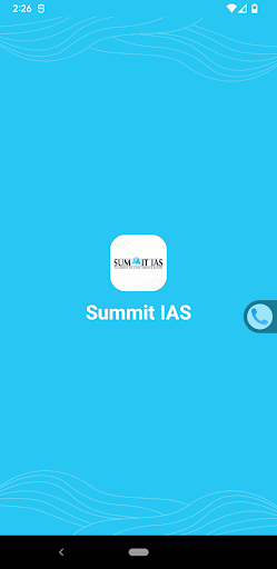 Android application Summit IAS screenshort