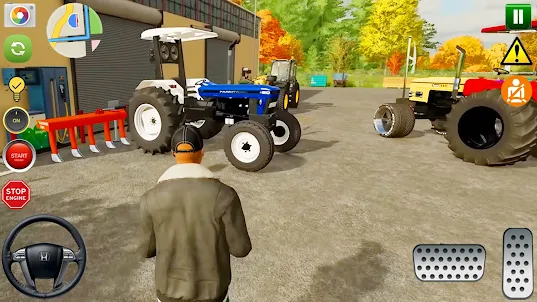 Tractor Driving- Farming Game