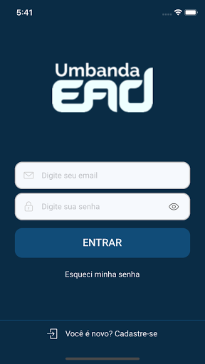 Android application Umbanda EAD screenshort