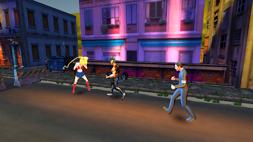 Android application Sailor Moon Fighting Game screenshort