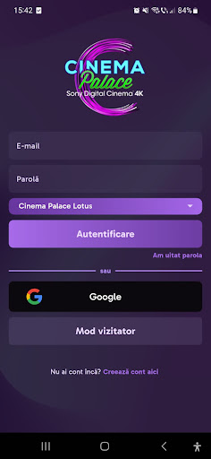 Android application Cinema Palace screenshort