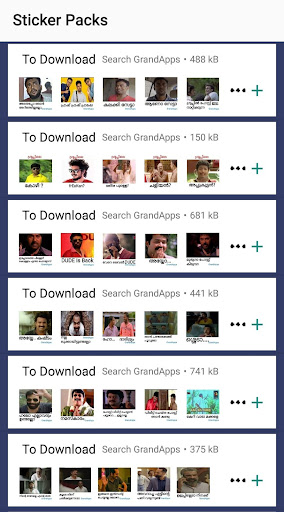 Malayalam Stickers 2022. Screenshot 2 - AppWisp.com