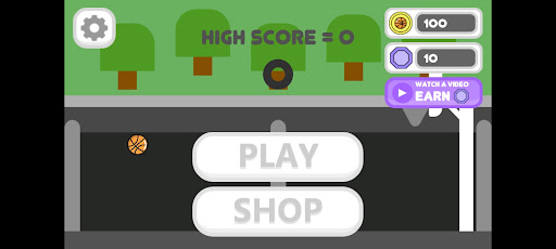 Android application 2D Hoops screenshort
