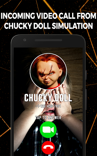 Chucky Doll Fake Video Call Screen 3