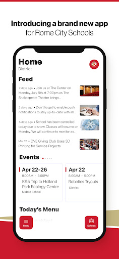 Android application Rome City Schools, GA screenshort