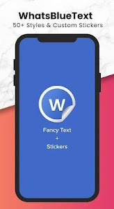 Fancy Text + Sticker Maker (WA Unknown