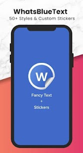 Fancy Text + Sticker Maker (WAStickerApps) 1