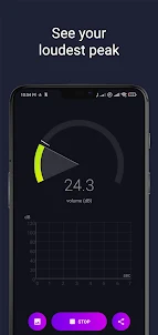 Scream dB Level Meter App