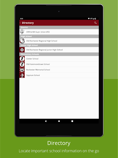 ORRconnect Screen 2