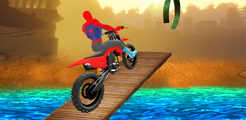 Superhero Gt Bike Stunt Jump