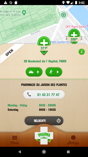 Pharma Now - Drugstore Locator Screen 2
