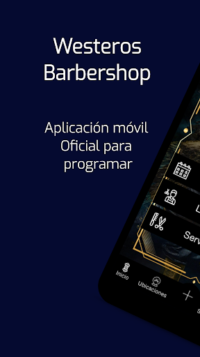 Android application Westeros Barbershop screenshort