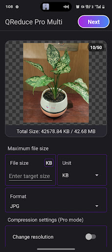 App preview