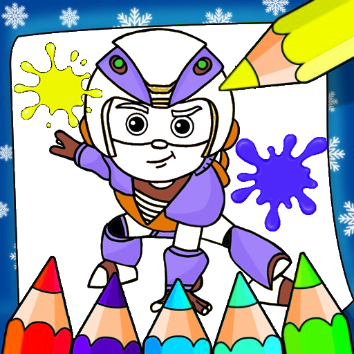 Vir the boy Coloring Robot Download on Windows