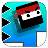 Cube Ninja: Retro Endless Jump icon