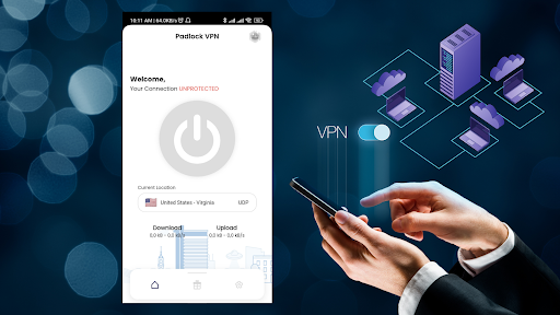 Android application Padlock VPN Unlimited Proxy screenshort