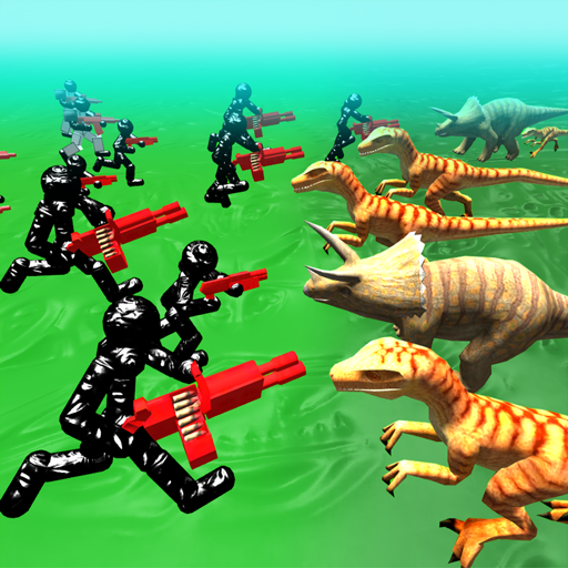 Battle Simulator: Stickman v.s logo