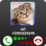 Fake Call Cat Prank icon