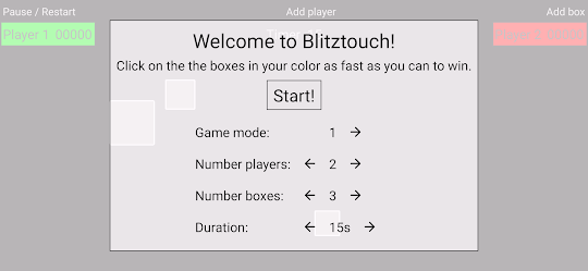 Blitztouch - quick touch game
