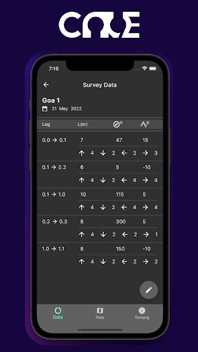 Cave 09 - Survey & Mapping Screen 2