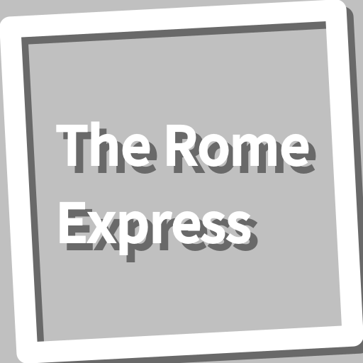 Book, The Rome Express logo