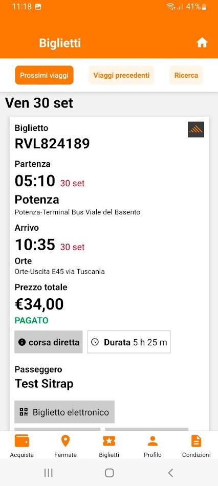 #5. Autolinee Liscio (Android) 由: Sitrap srl
