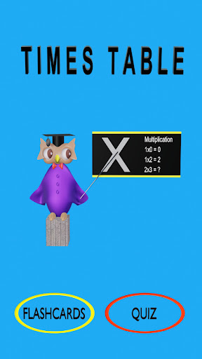 Android application TIMESTABLE X screenshort