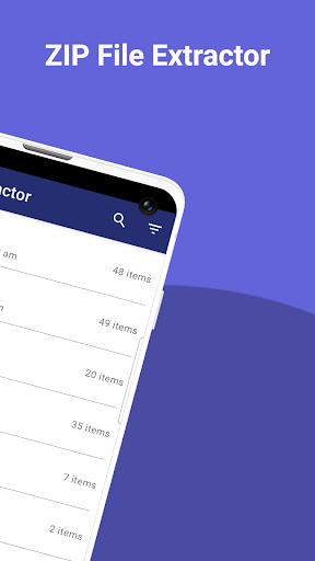 Zip File Extractor Screen 2