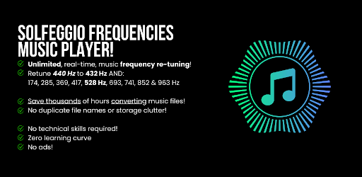 Solfeggio Frequencies Player