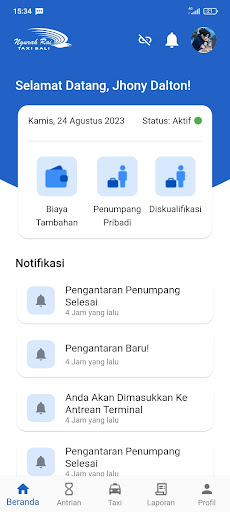 Android application NgurahRai Driver screenshort