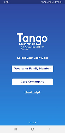 Android application Tango Belt screenshort