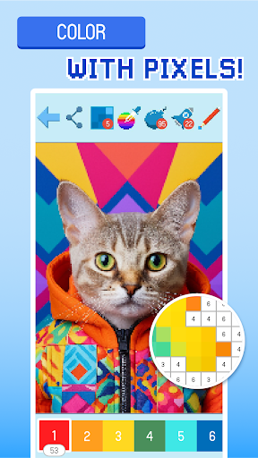 Pixyfy: pixel art and coloring 1