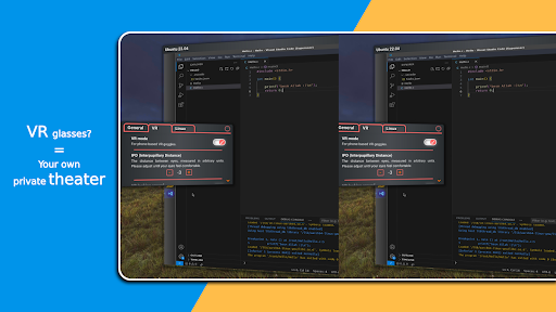 NOMone Desktop - Linux and VR Screen 3