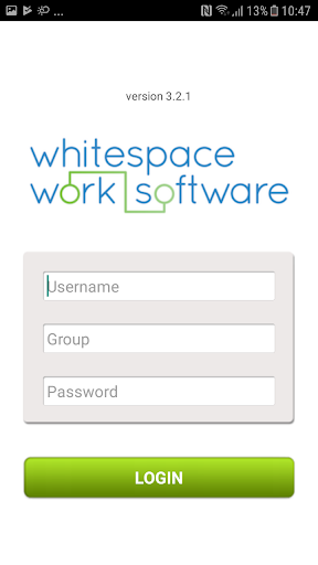 Android application Whitespace Mobile v5 screenshort