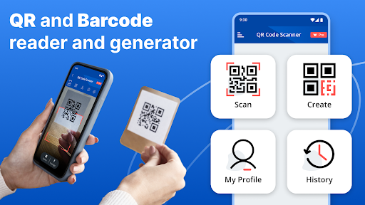 Android application QR scanner - Barcode reader screenshort