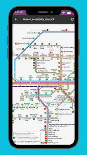 Metrô de Munique - mapa e rota