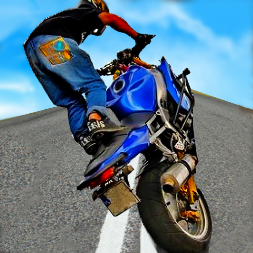 Jogo da moto de trilha na areia - Corrida de moto que empina - Joguinho de  motos 