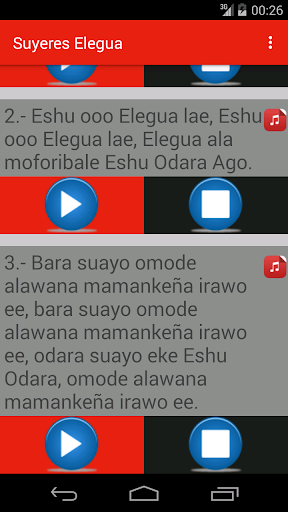 Suyeres Eleggua. Screen 2