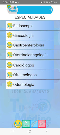 Tu Médico Screen 2