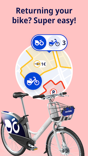 Screenshot of nextbike