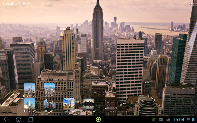 3D New York Live Wallpaper - Latest version for Android - Download APK