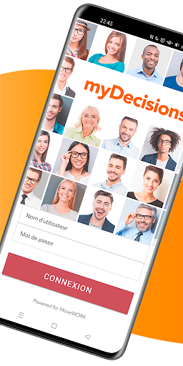 Android application myDecisions screenshort