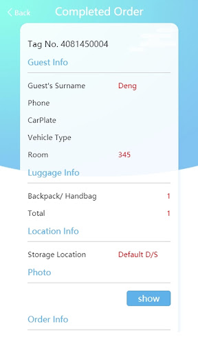 Hotel LMS Screen 3