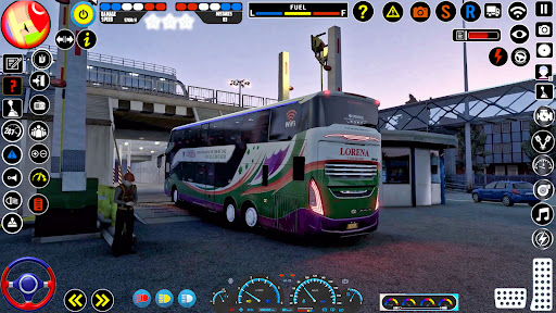 Tài xế xe buýt thực 3d Mod No All ADS
