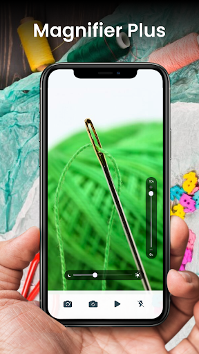 Android application Magnifying Glass With Light screenshort